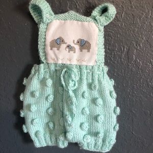Brand new hand made jump suit for baby